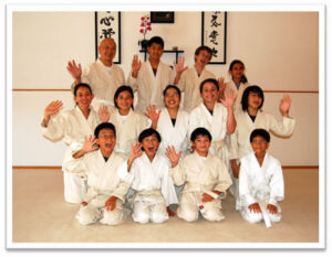 Photo of Youth Aikido Class at Mumonkan-Do Aikido -- Founded by Sensei Lori Parker