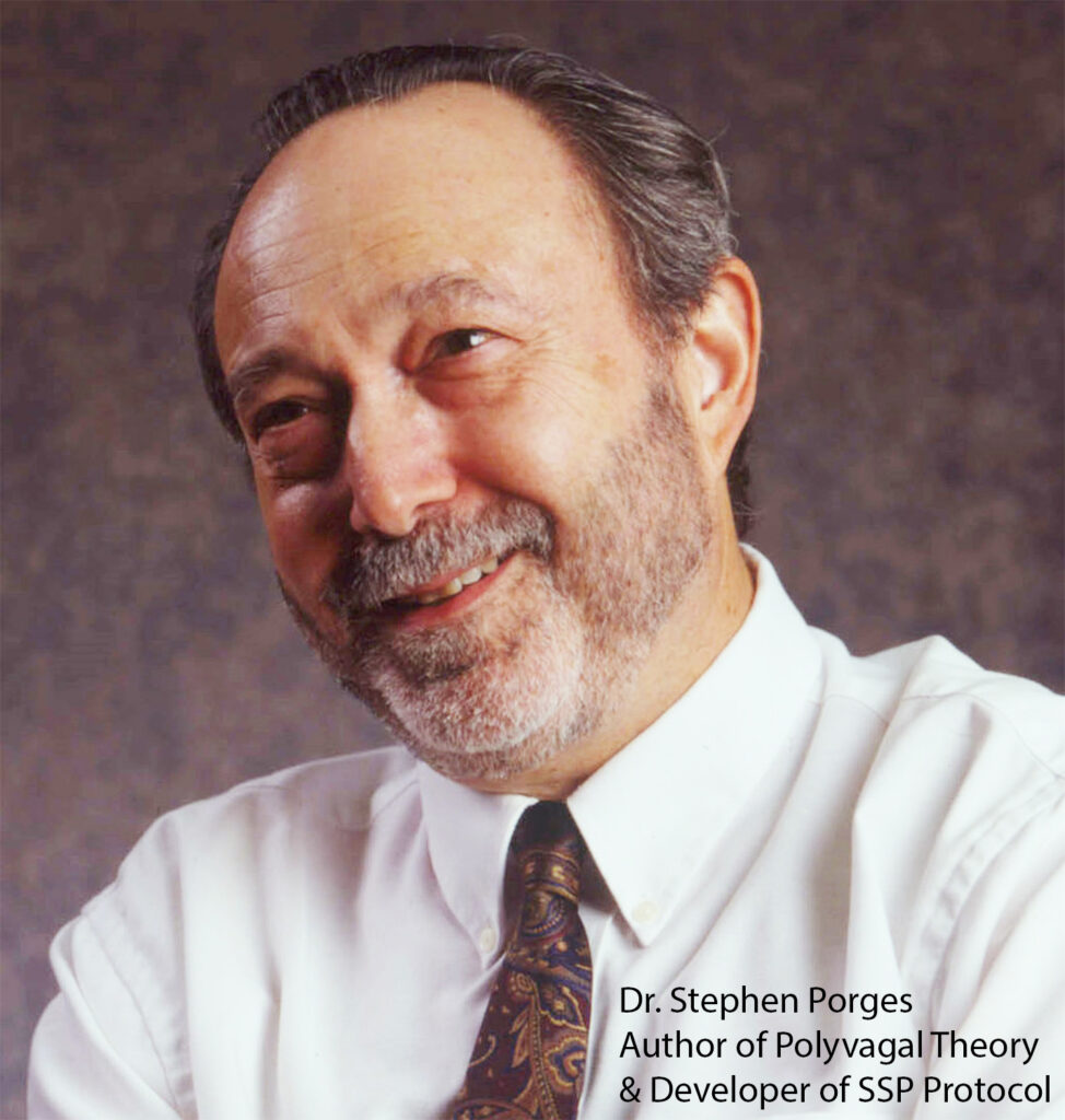 Image of Dr Stephen Porges -- Developer of Safe & Sound Protocol.