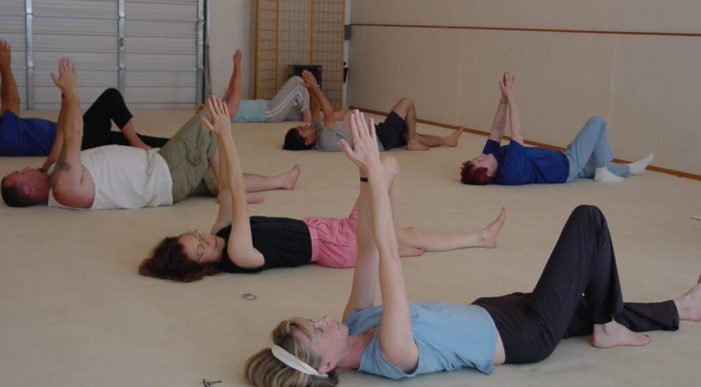 Image of a Feldenrkrais Awareness Through Movement Class