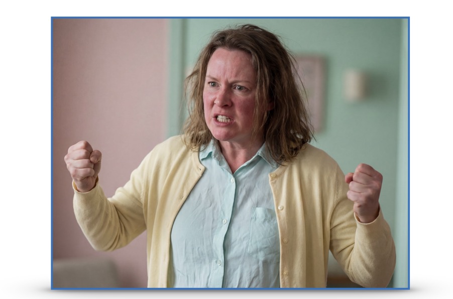 Angry woman